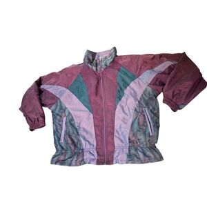 Vintage 80s Westport Ltd. Women's Wind Breaker Jacket Size Large
